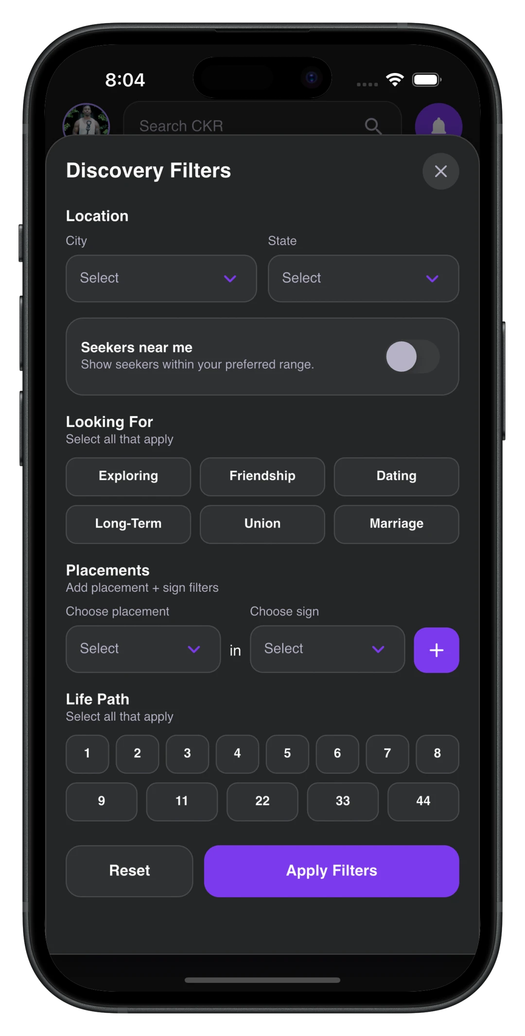 CKR — Choose What You’re Looking For